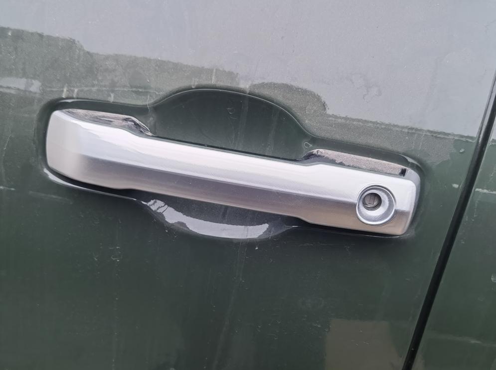 Suitable for 22 Models of Toyota Tundra Handle Modification Trunk Door Handle Single/Double Hole Decorative Sticker Nuh