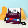 Accordion, keyboard, plastic toy, musical instruments, factory direct supply, 17 keys