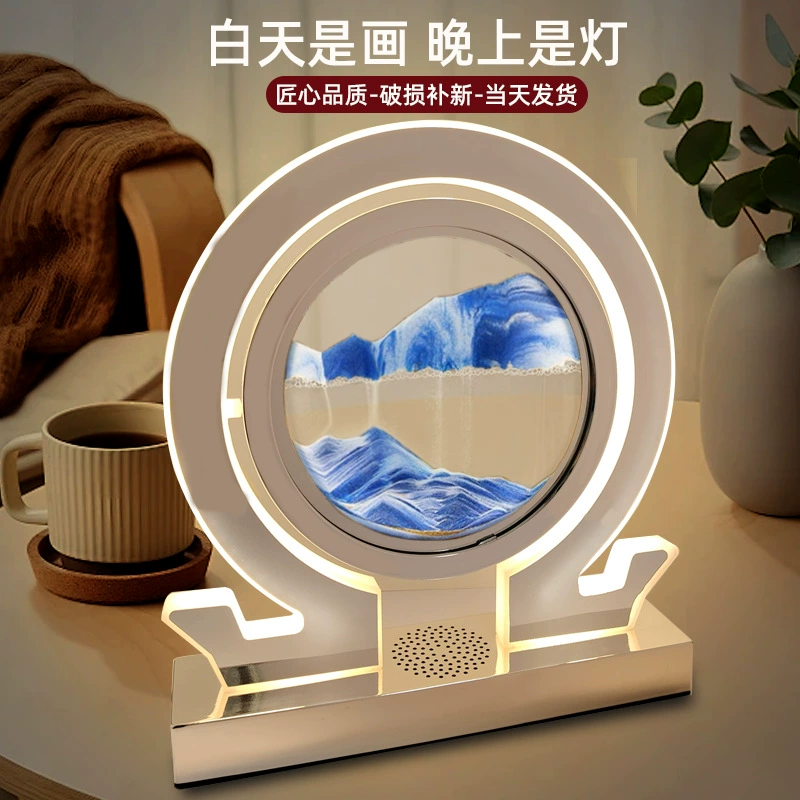 Трехмерная настольная лампа для офиса и спальни, 3D, подарок на день рождения