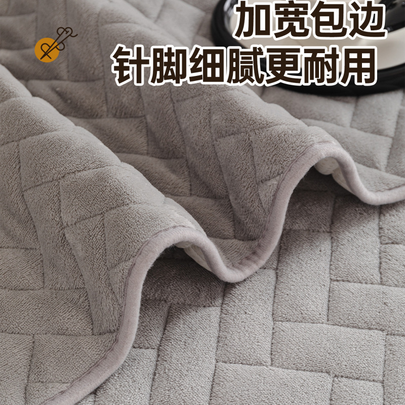 简约风加厚牛奶绒沙发垫2025新款秋冬款一片式坐垫子罩套跨境批发|undefined