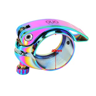 Ouocnc Colorful Foldableing Bicycle Saddle Tube Clamp Suitable for Large Sp8 Generation Driving 40M/41Mm Comfortable Seat Cushion