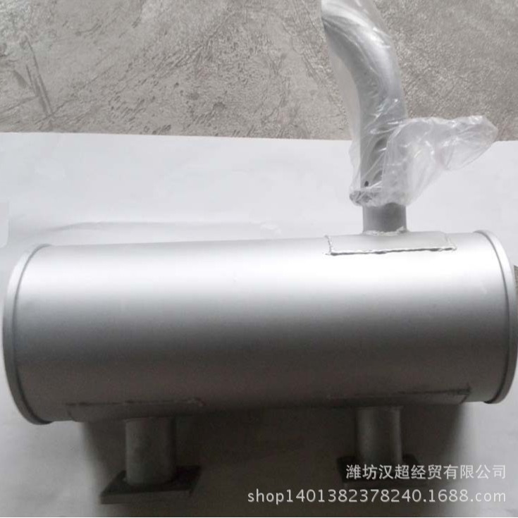 批发ZH4100P3/ZH4102P6水泥罐车消音器（加厚） 柴油机整机配件