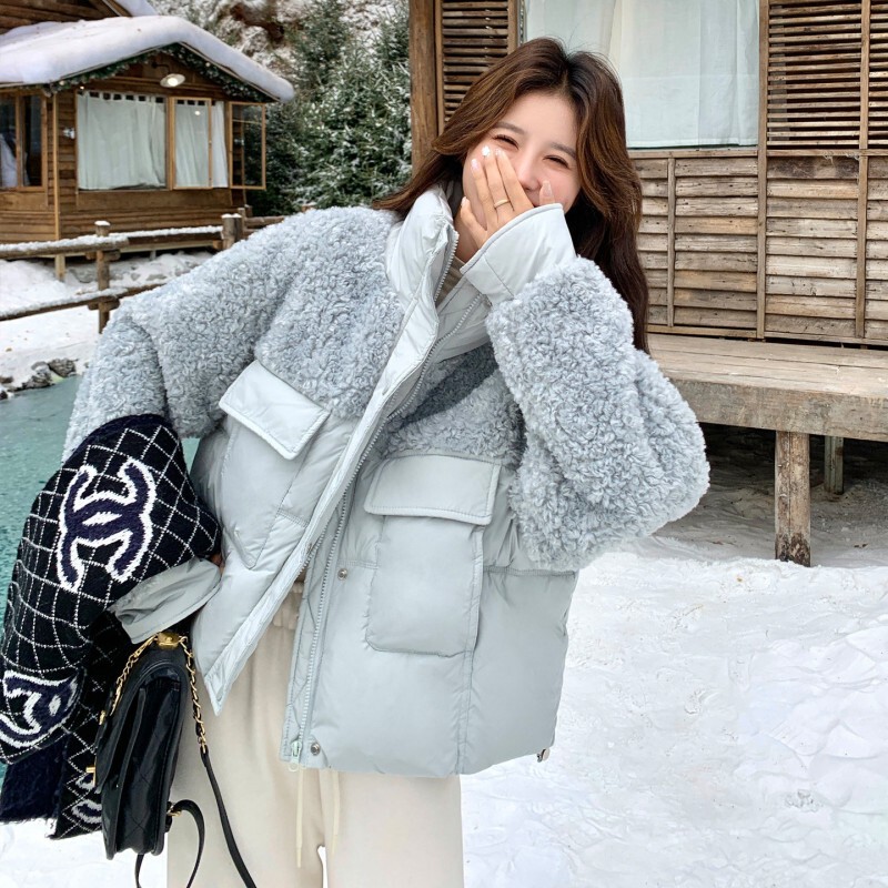2025 Winter New Style Age-Reducing Versatile Comfortable Skin-Friendly Casual Fashion Quality-Enhanced Short down Jacket Trend