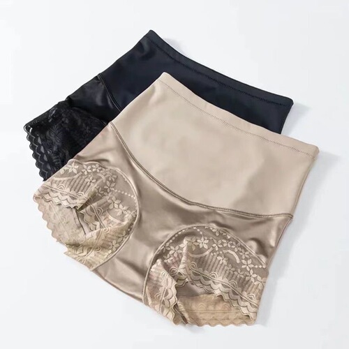 High-waisted tummy-tightening and butt-lifting body-shaping tummy-tightening pants for women, summer thin, breathable, comfortable, traceless underwear for women