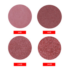 Set of polishing and deburring tools including 40 pieces of 2-inch 24/60/120/240 grit sandpapers, each with 10 pieces, including sanding discs and sanding plates