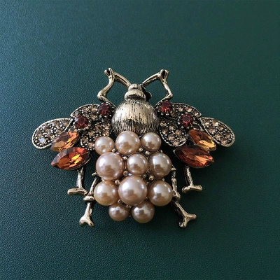 Insect Brooch Bee Pin Versatile: Yaxa sancaqları - l4-6-3478