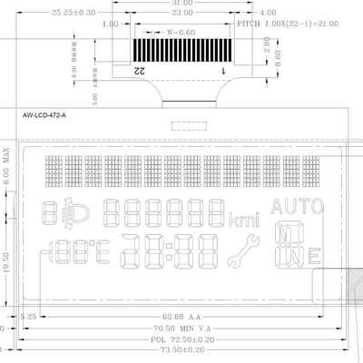 Suitable for Automatic automobile instrument