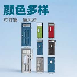 学校教室子母门 防盗寝室门可开窗平开金属门厂家直供