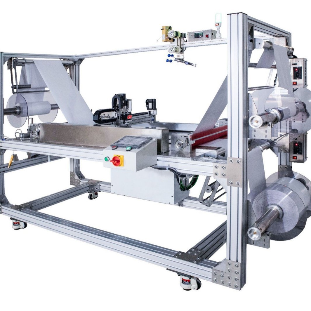 Máquina Laminadora Automática de Hilo Calefactor para Fijación Térmica