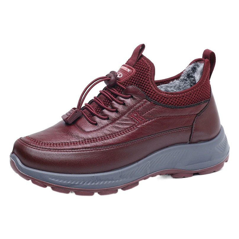 Прогулочная обувь с мелким горлышком, новая внешняя торговля, женская обувь, удобная обувь на липучке для мам среднего и пожилого возраста, трансграничная обувь для женщин