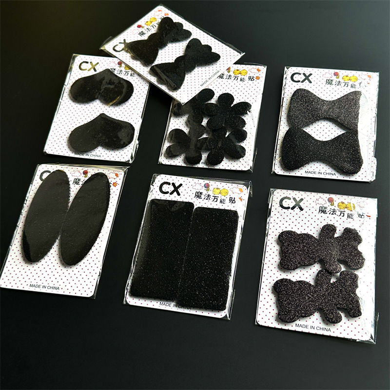 Pegatina de pelo roto pegatina de pelo pegatina mágica pegatina de pelo palo de pelo artefacto flequillo pegatina post Velcro accesorios de cabeza femenina