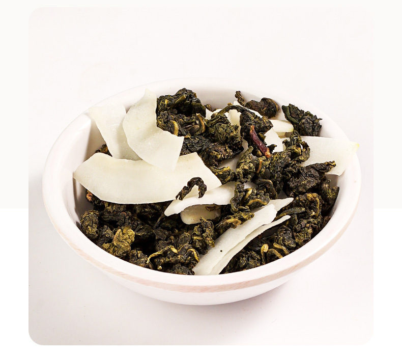 Coconut Oolong Fruit Tea 30g Box 10 Pyramid Tea Bags Cold Brew Sugar Free preparation