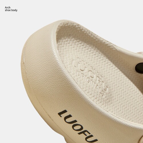 Luofu  new men's couples outdoor non-slip comfortable soft beach sandals for summer dual-use sandals