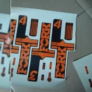 Наклейки на вилку