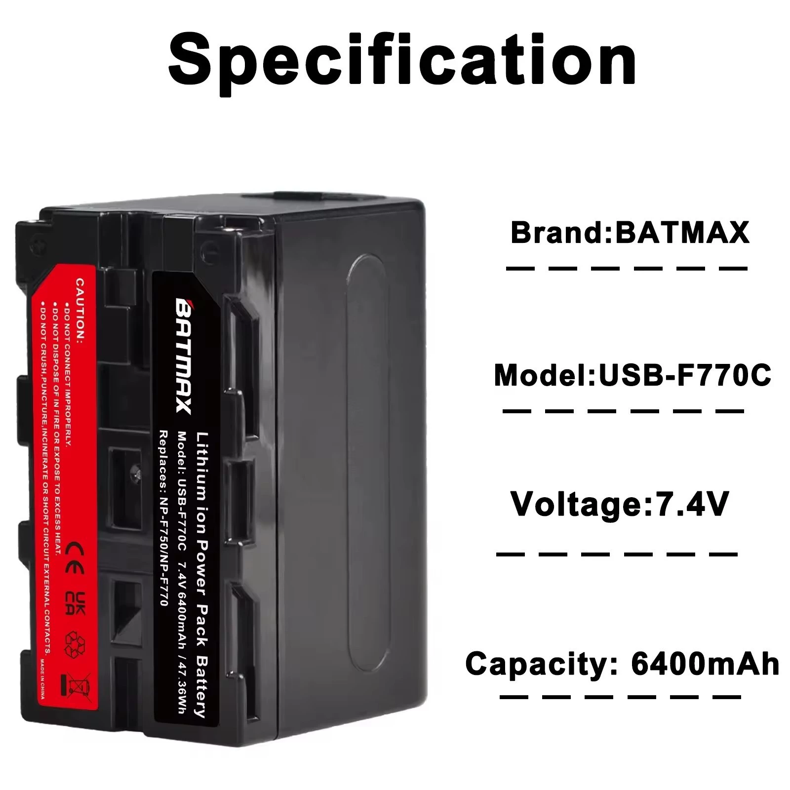 Аккумулятор для камеры NP-F770C, батарея для CCD-TR917 TR940 TRV101 TRV215 TRV25