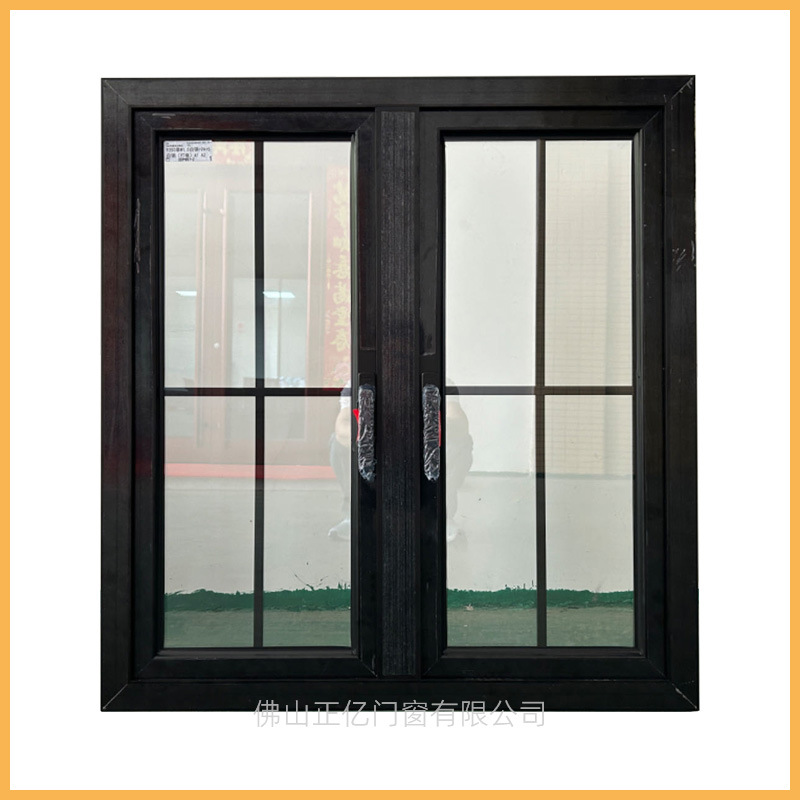 American style outward opening window American hand crank window custom American doors and windows aluminum alloy French windows grid windows export