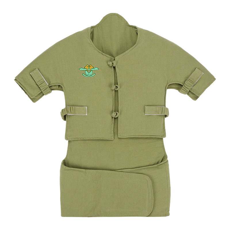Electric Heating Moxibustion Wrap Garment for Neck Shoulder Waist and Back Warm Compress Therapy preparation
