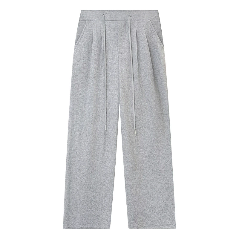 Sports overall for pregnant, autumn demi-season warm trousers for leisure, loose straight fit, oversize