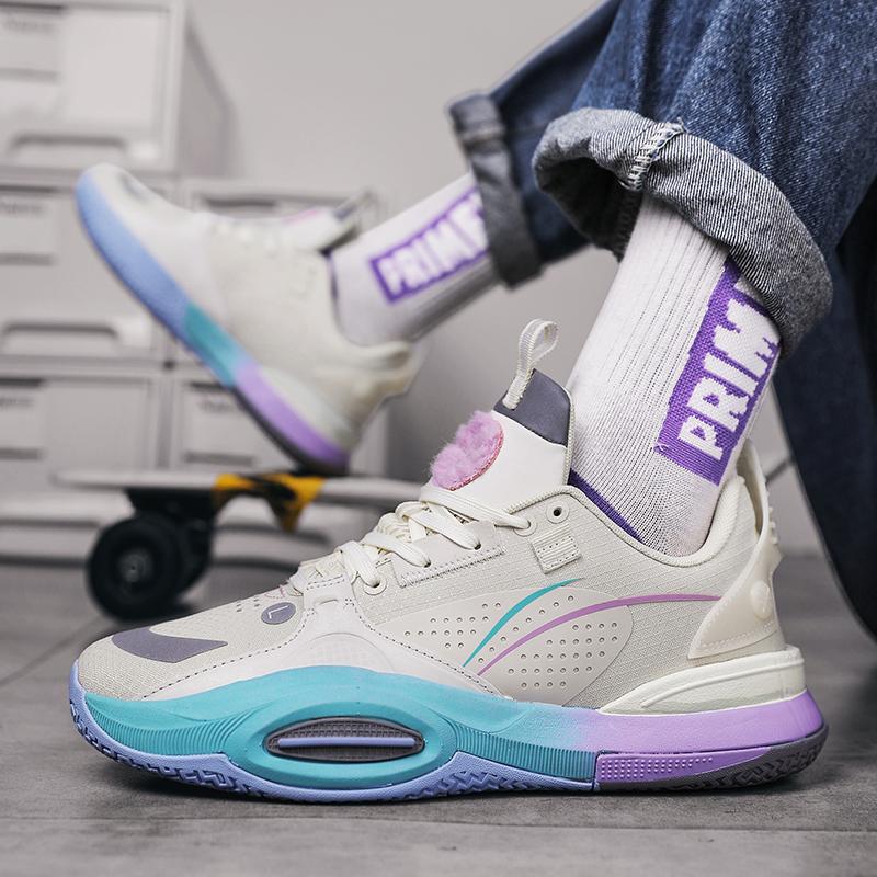 City 10 cotton candy basketball shoes combat men's shoes Wade Road 9 friction sound low top 10 generation children City 10 cotton candy basketball shoes combat men's shoes Wade Road 9 friction sound low top 10 generation children