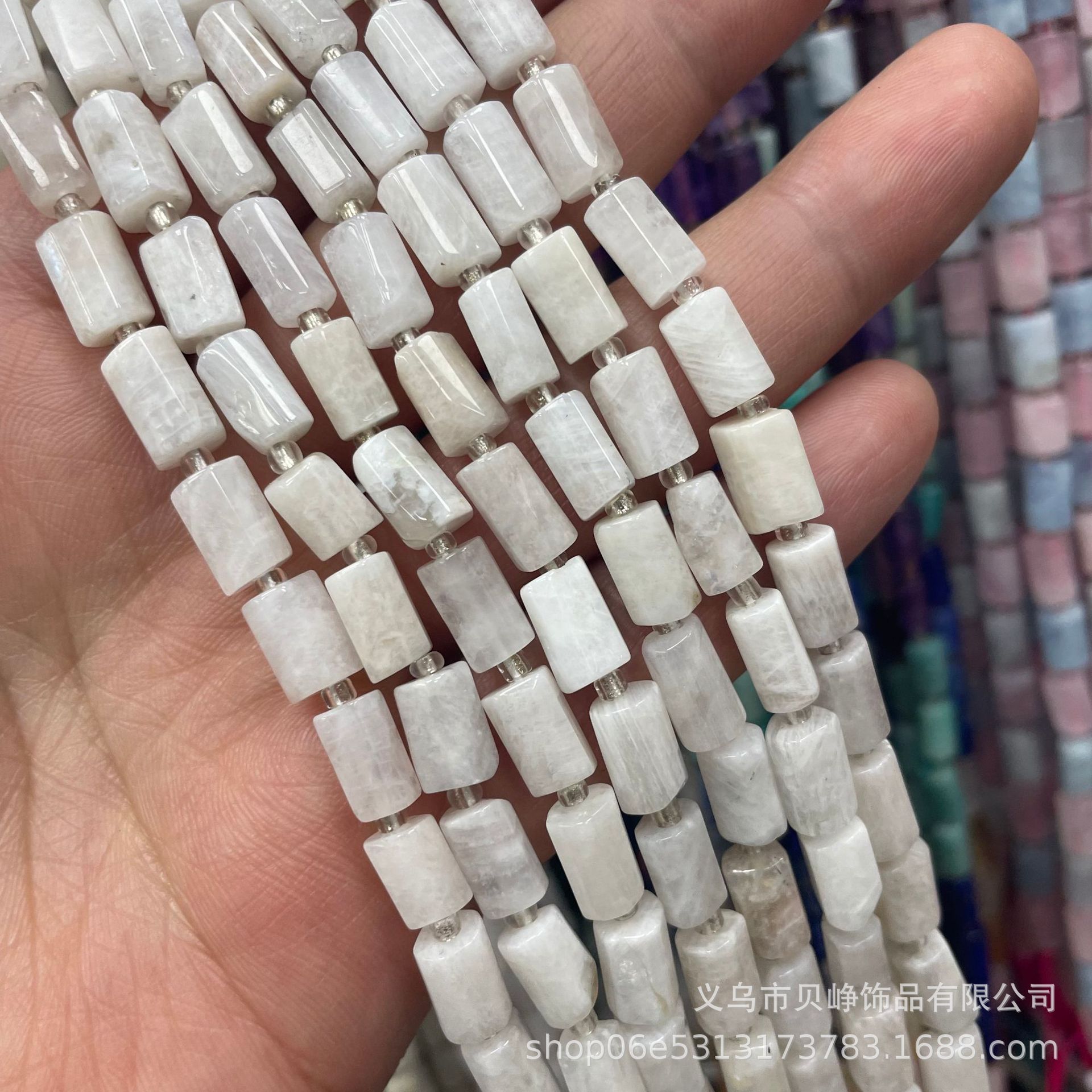 8x 11mm pillar natural stone cut round tube beads loose beads diy jewelry accessories cylindrical spacer beads wholesale