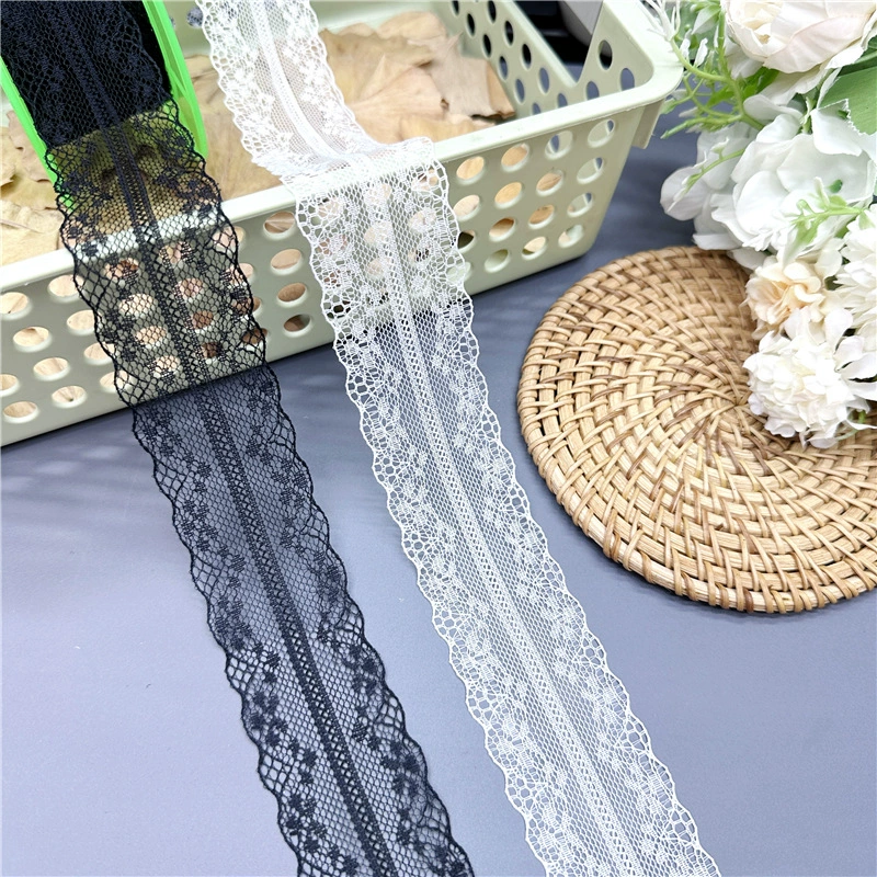 Нерастягивающаяся симметричная кружевная тесьма шириной 4 см, кружевная отделка для женской одежды, лента для букетов, аксессуары для женской одежды, кружевная отделка для одежды