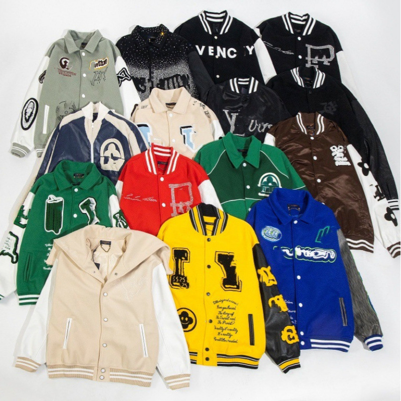 High-End Version of the 2025 New Letter Towel Embroidery Baseball Jacket, Unisex