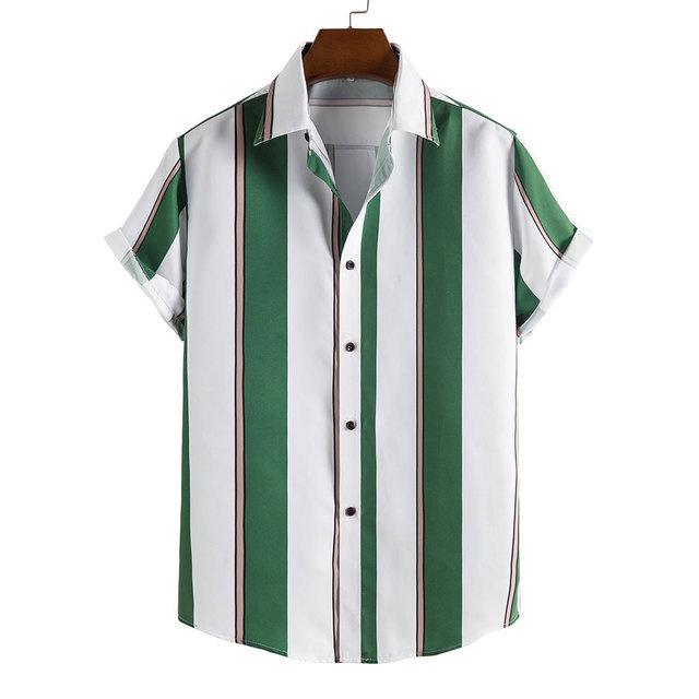 Camisa Masculina Slim Fit Listrada