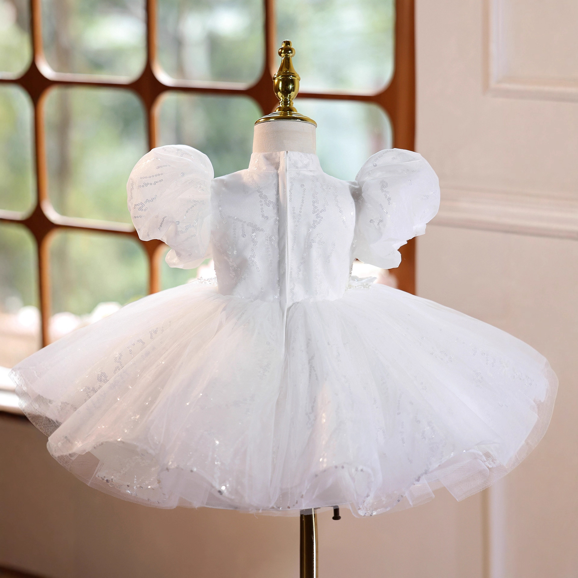 Prinzessin Hochzeitskleid Für Mädchen Blumenmädchen Kleid_voghion.com