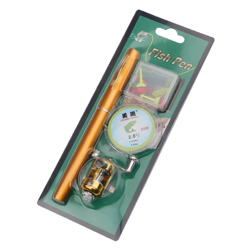 Внешняя торговля ручка удочка мини Портативная Удочка костюм PenFishingRod ручка удочка Тип A + P