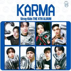 StrayKids《KARMA》fans特典卡 明信片 随机卡 幸运卡 李龙馥周边