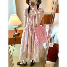 8175#�ļ��¿���ϵ��Ů���黨�ɳ���ϵ������ȹ