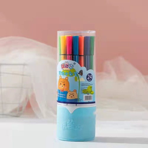 Watercolor pen wholesale washable children students 12/18/24/36 color pen art graffiti painting watercolor brush