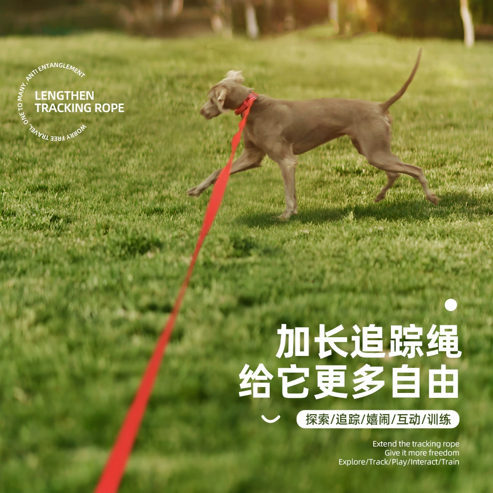 Поводок для домашних животных, нейлоновый поводок для дрессировки собак, 10.3m шт., удлиненный поводок для прогулок на открытом воздухе с сумкой для хранения