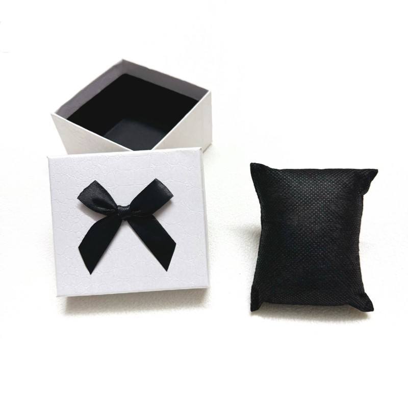 Serie multicolor arco 8 * 9 caja de reloj pulsera caja de embalaje de regalos caja de joyas