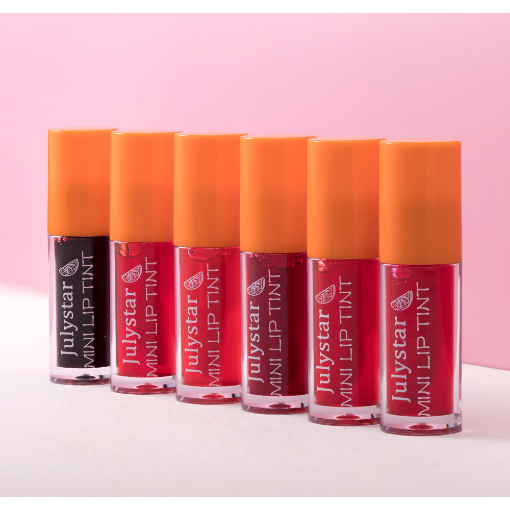 Julystar Cartoon Pattern Duck Lipstick Water Dye Lip Gloss 6-piece Set Lip Gloss undefined