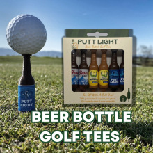 跨境新品Mini Beer Bottle Golf Tees 树脂迷你酒瓶状高尔夫球钉