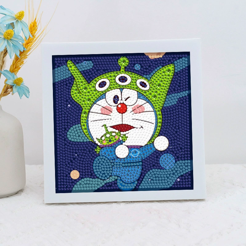 Набор для алмазной вышивки (Sanrio) Пикачу в раме, 17×17 см, комплект для полного стежка DIY