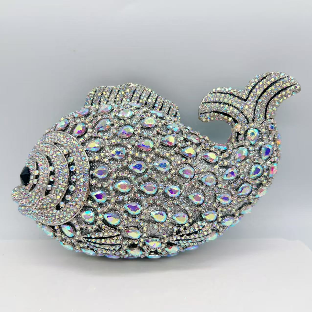 Clutch bag carpa transfronteriza diamantes paquete de banquete paquete de cena paquete de diamantes huecos bolsa de mano de mujer