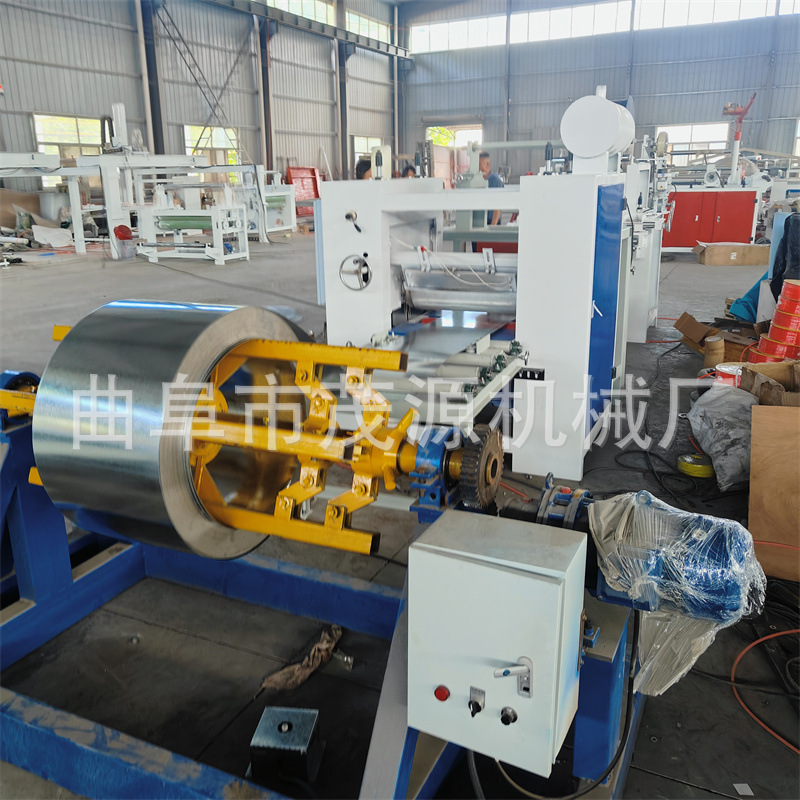 50公分宽金属板覆膜贴面机 镀锌钢卷胶皮冲压垫片复合机