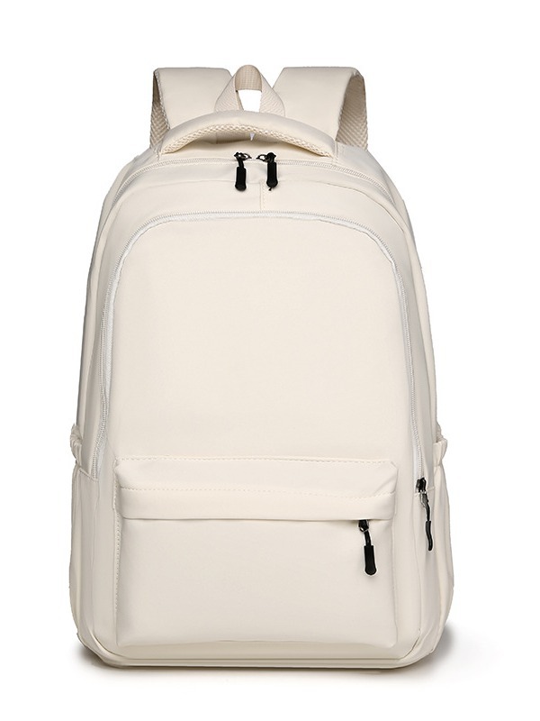 Casual de gran capacidad simple mochila Harajuku pareja viaje mochila portátil multifuncional antiespiración multifuncional bolsa de computadora