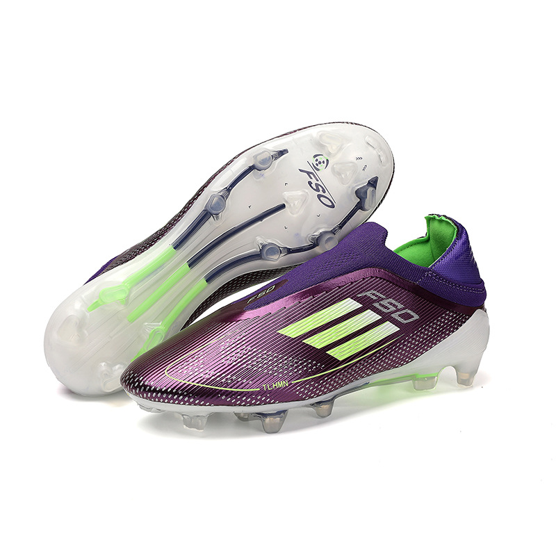 2025 nuevos zapatos de fútbol juveniles antideslizantes para hombres y mujeres de alto nivel AG clavos de hierba niños al por mayor transfronterizos juveniles