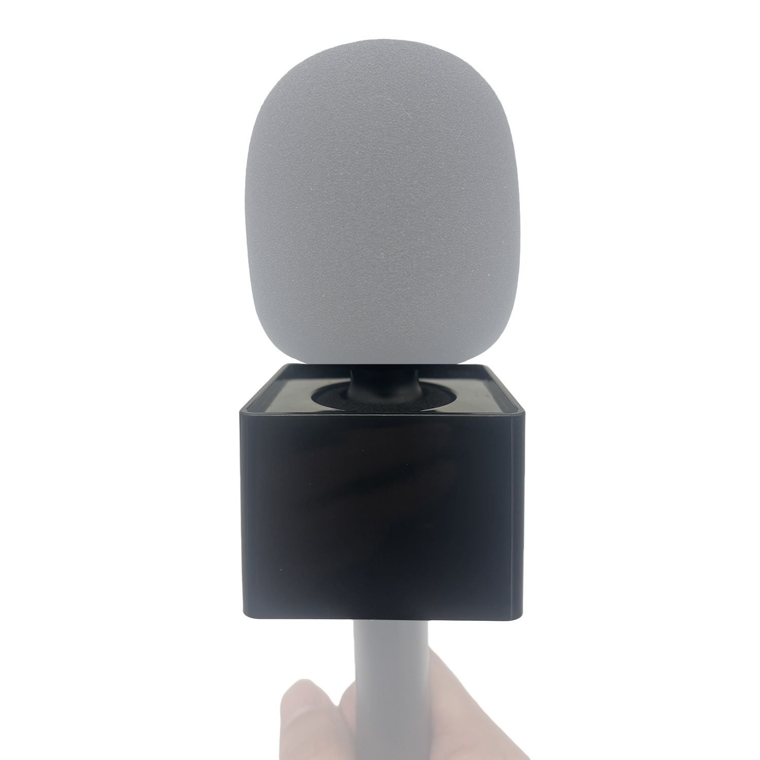 Suitable for RODE Dajiang Boya Handheld Stick Microphone Logo TV Media Interview ABS Microphone Logo