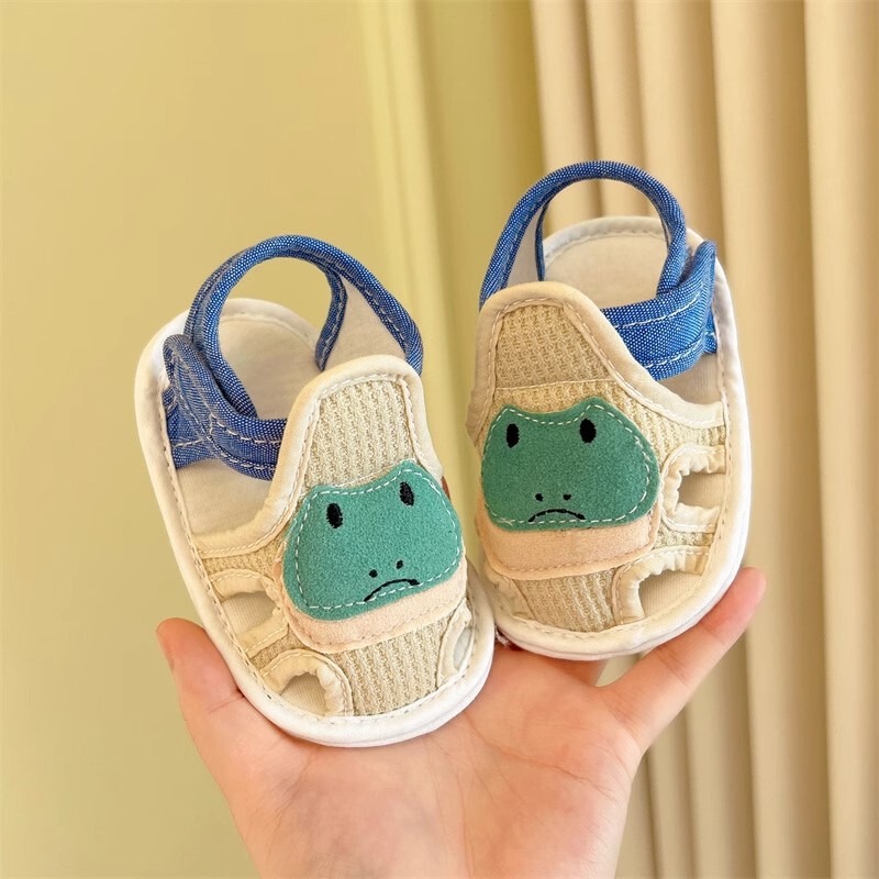 Summer Newborn Shoes 0-1 Years Old Baby Shoes Soft Bottom Baby Sandals Infant Toddler Cloth Shoes Summer Handmade 2 Summer Newborn Shoes 0-1 Years Old Baby Shoes Soft Bottom Baby Sandals Infant Toddler Cloth Shoes Summer Handmade 2