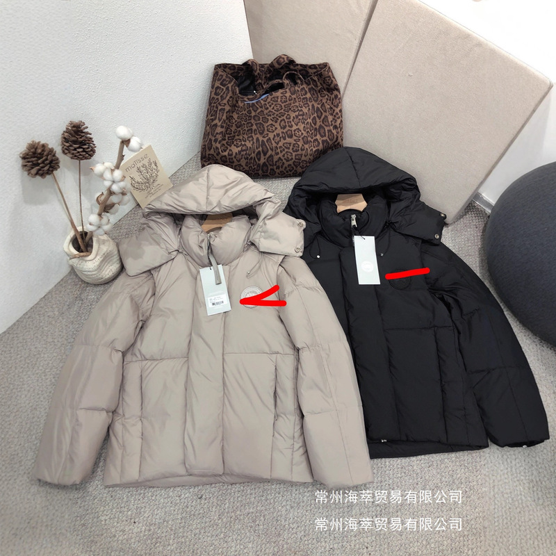 Canada Goose Cross-Border Goose down Jacket Detachable Vest Black Label Short Thickened Coat Jacket Wholesale