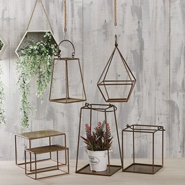 蜡烛器皿;室内花架;香炉