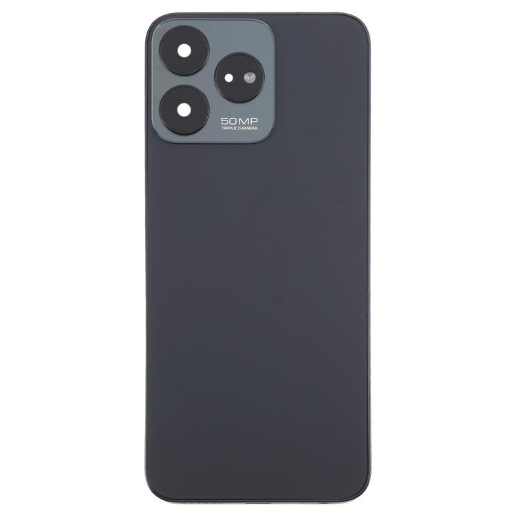 Aplicable a ZTE Axon 50 Lite 8050 cubierta trasera de celda de vidrio integral con marco central / anillo