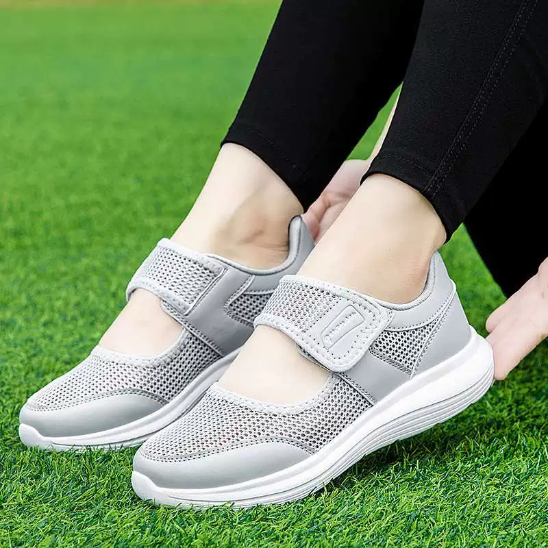 Спортивная обувь для мамы, сандалии, обувь для прогулок, сліпоны, увеличенный размер