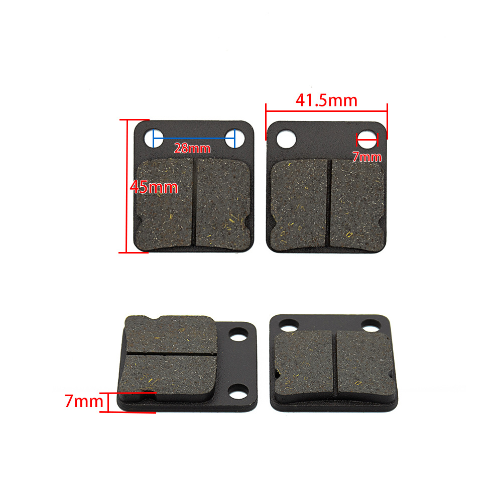 Off-road motorcycle, go-kart, ATV modification accessories CRF BBR TTR 145 brake pads friction pads