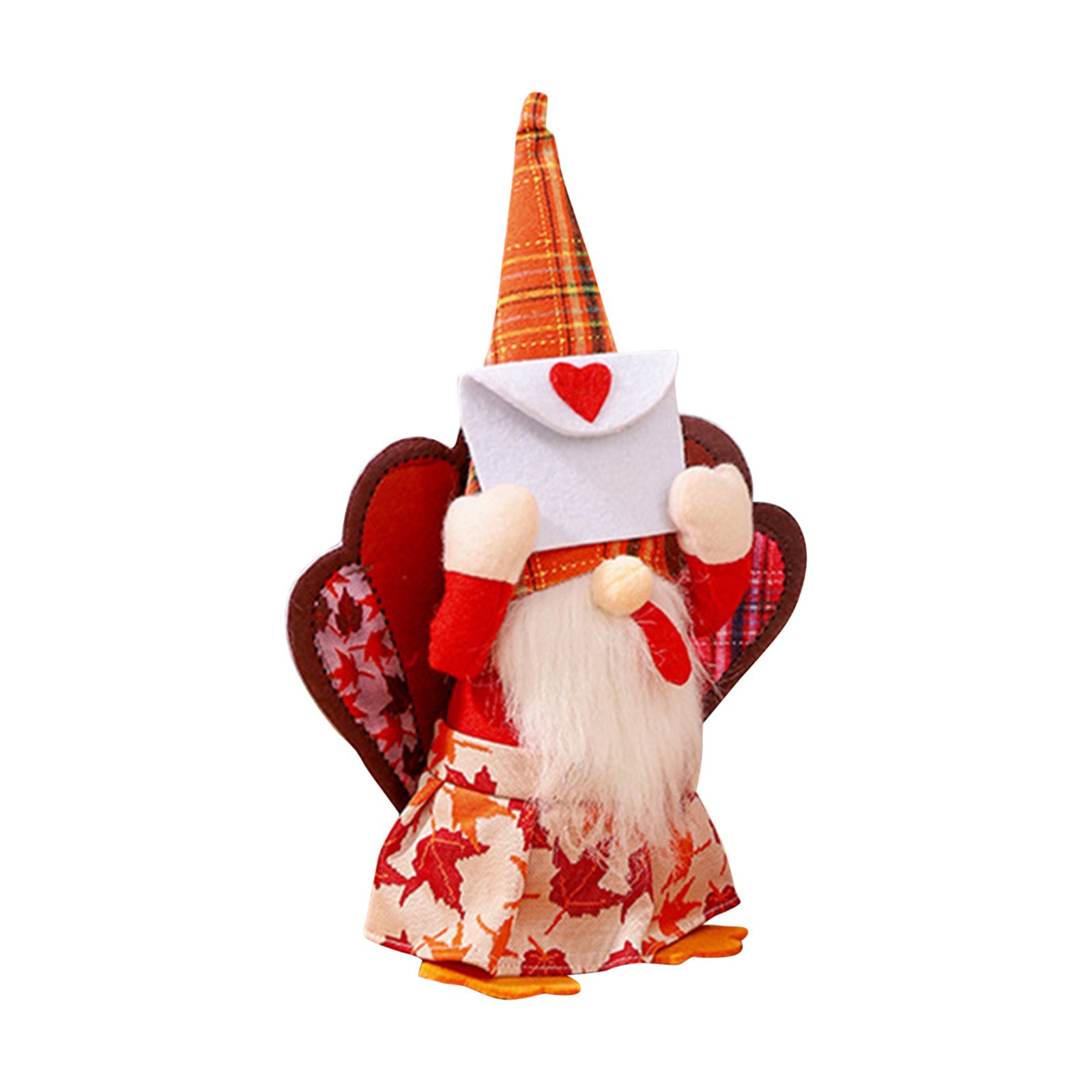 Turquía muñeca sin rostro otoño color cosecha Festival decoración Cruz-frontera nueva acción de gracias pavo estilo decoración muñeca