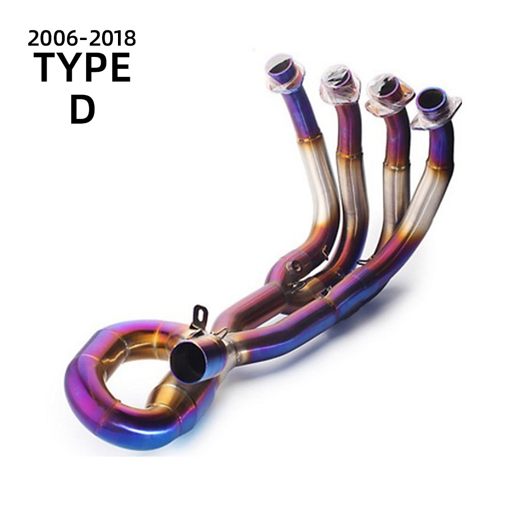 Motorcycle Yamaha Yamaha R6 Modified Stainless Steel Front Exhaust Connection Pipe 98-19 Exhaust Pipe